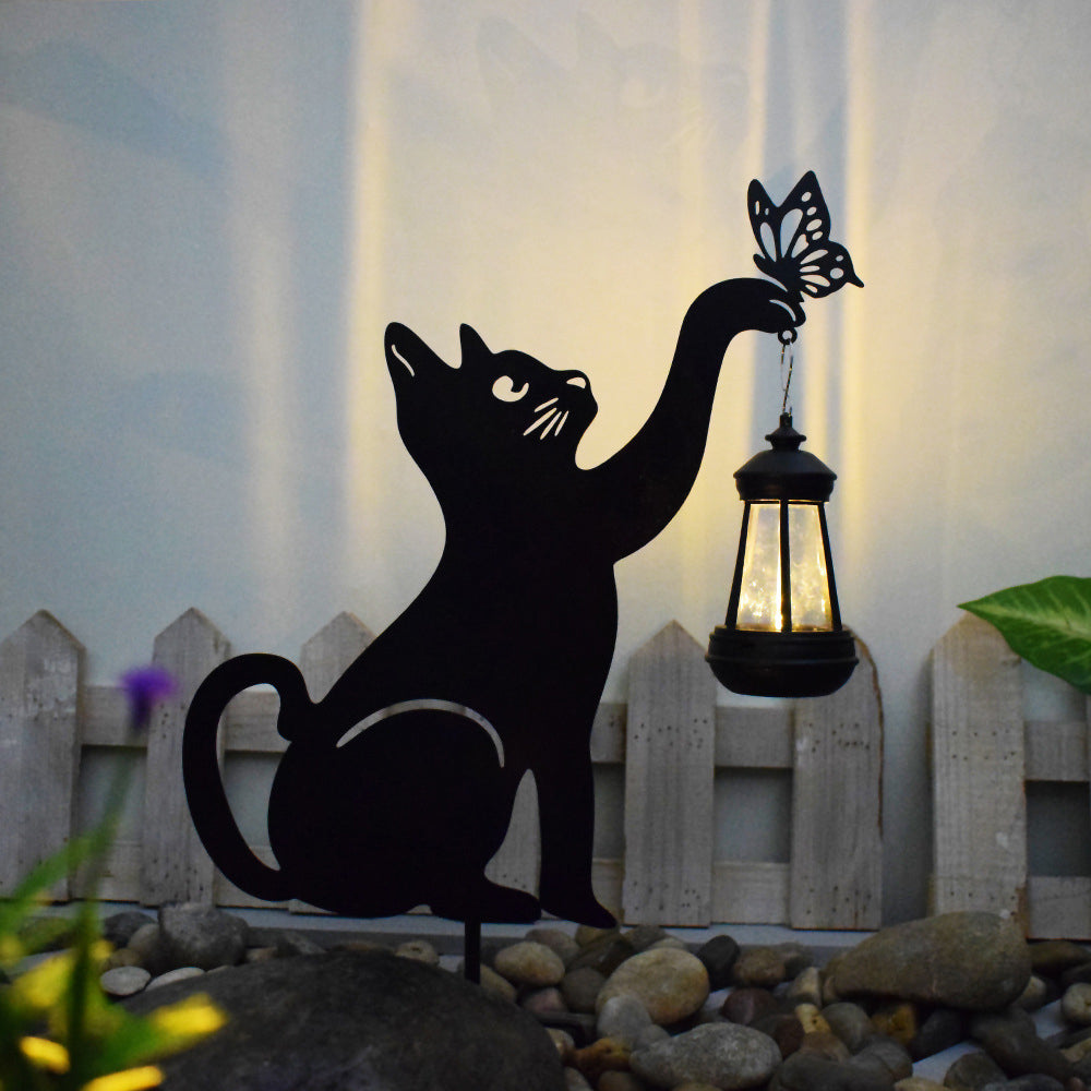 Iron Waterproof Black Solar Lights Li002674