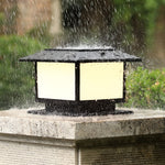 Square Led Waterproof Solar Fence Post Lights Li001994