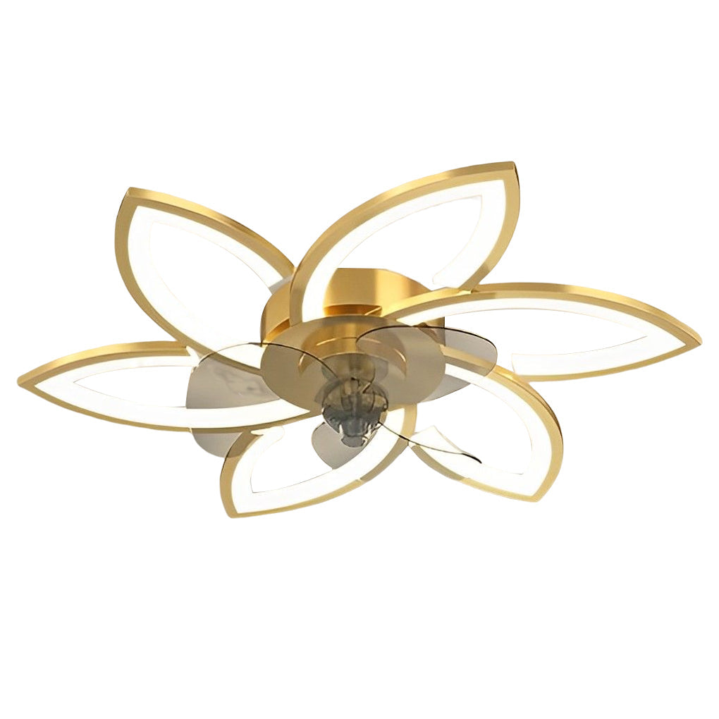 Flower Led Modern Ceiling Fan Li002102