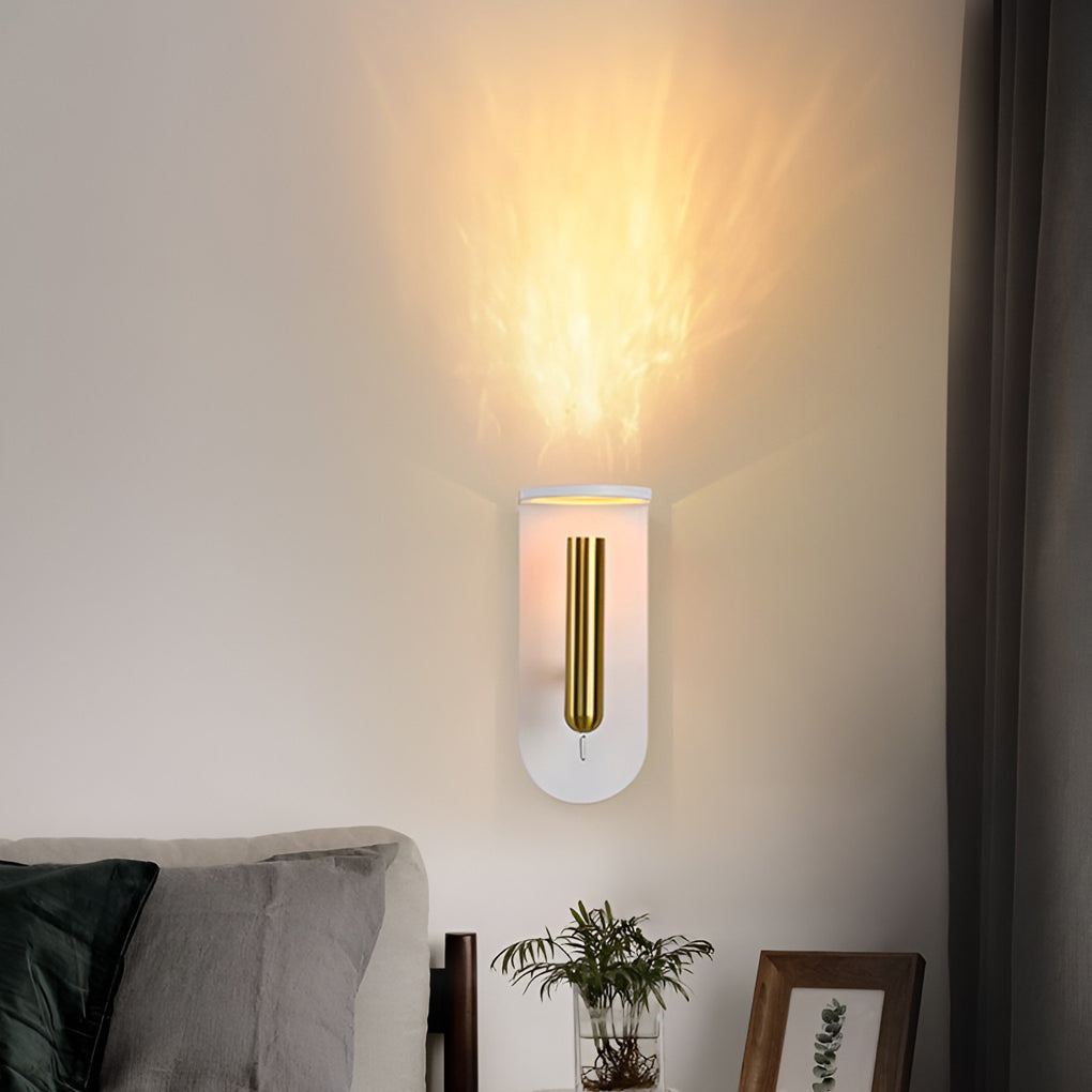 3W Led Flame Effect Light Nordic Wall Lamp