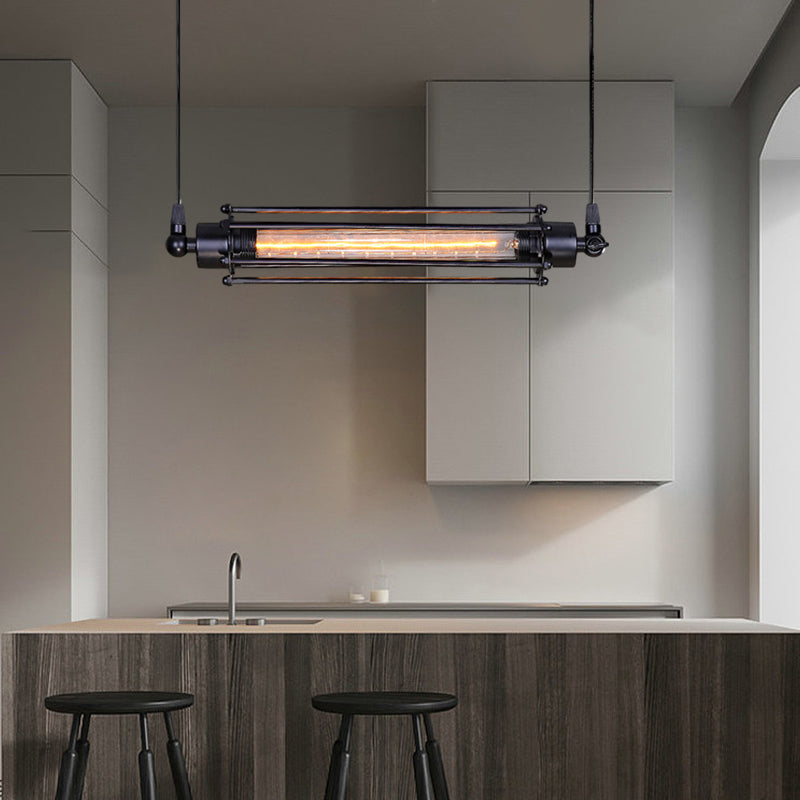 Iron Antique Pendant Lights With Tungsten Bulb Li002622