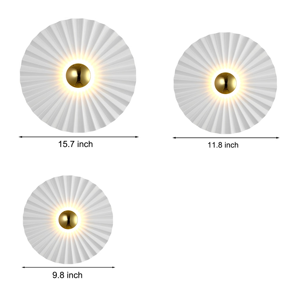 Lotus Leaf Wall Lights Fixture Ha098865