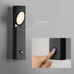 Rotatable Head Modern Spotlight Wall Lamp Touch Control