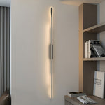 Linear Strip Led Black Nordic Wall Lamp