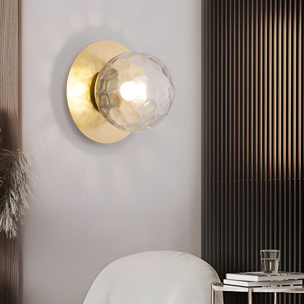 Glass Ball 12W Led Modern Wall Lamp