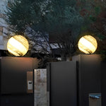 Round Planets Design Outdoor Fence Post Lights Li002336