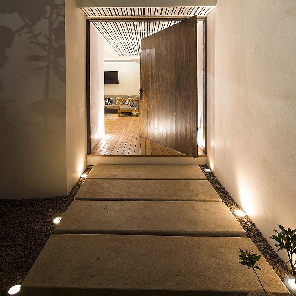 Solar Deck Stair Lights Led Outdoor Step Lights Garden Lights In Ground Lights