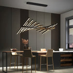 Waves Fishbone Pendant Light Ha084944