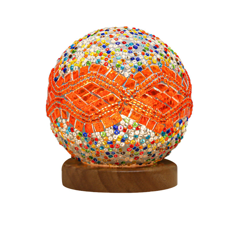 Stained Glass Table Lamp Mosaic Led Lamp