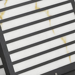 Square Ip65 Waterproof Led Solar Modern Outdoor Deck Post Lights Pillar Light