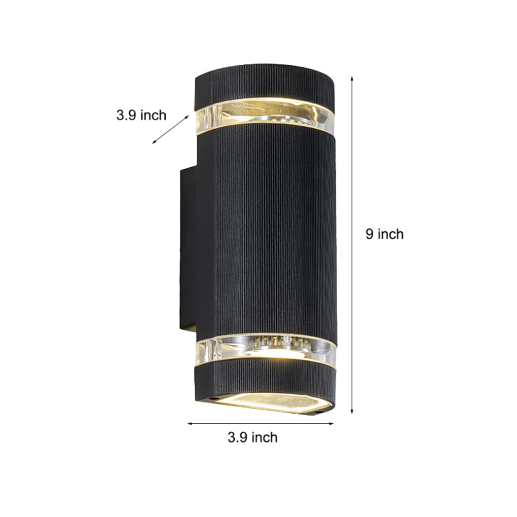 Waterproof Led Up And Down Lights Wall Lamp Outdoor Wall Lights Wall Sconce Lighting