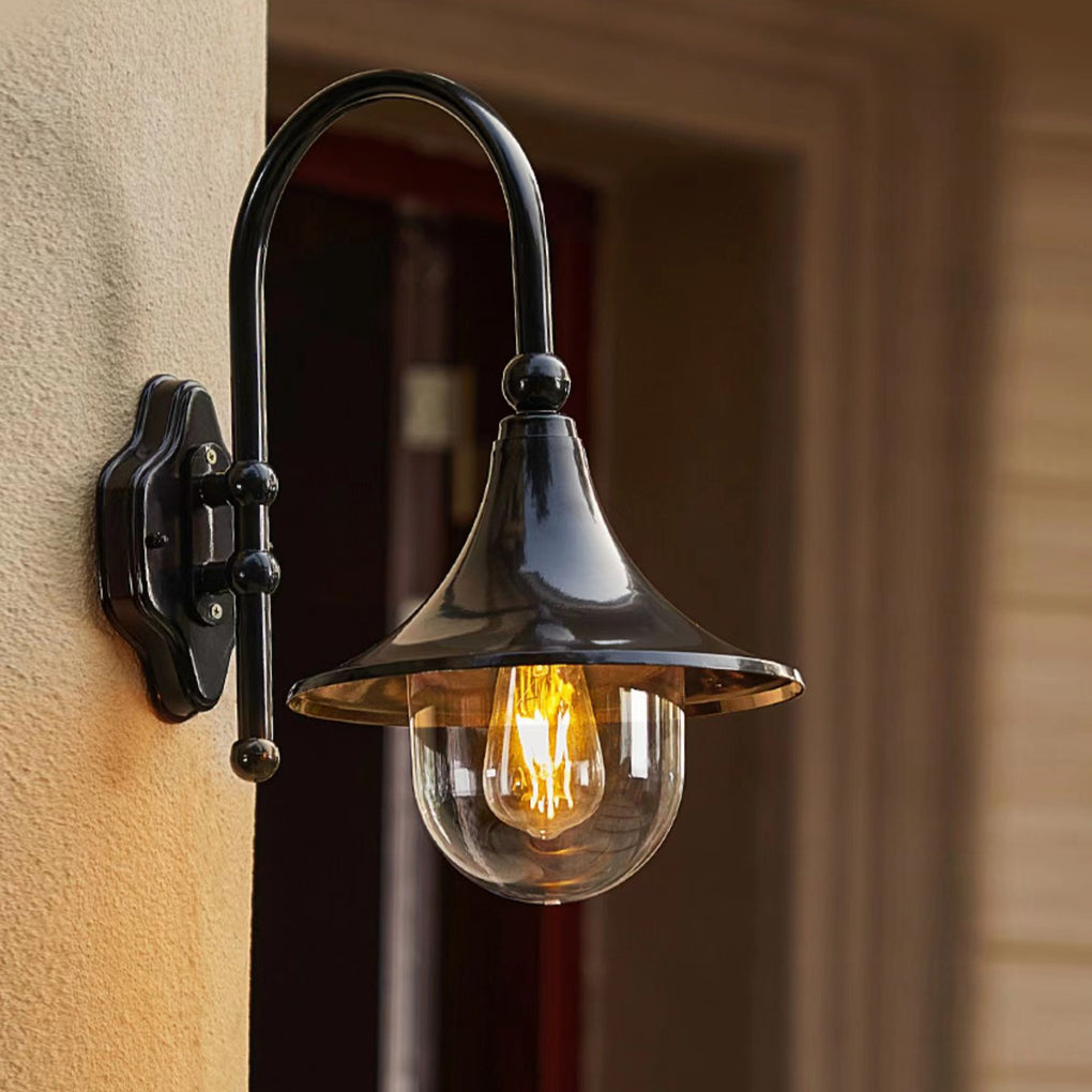 Trumpet Shaped Led Outdoor Wall Lamp Li002094