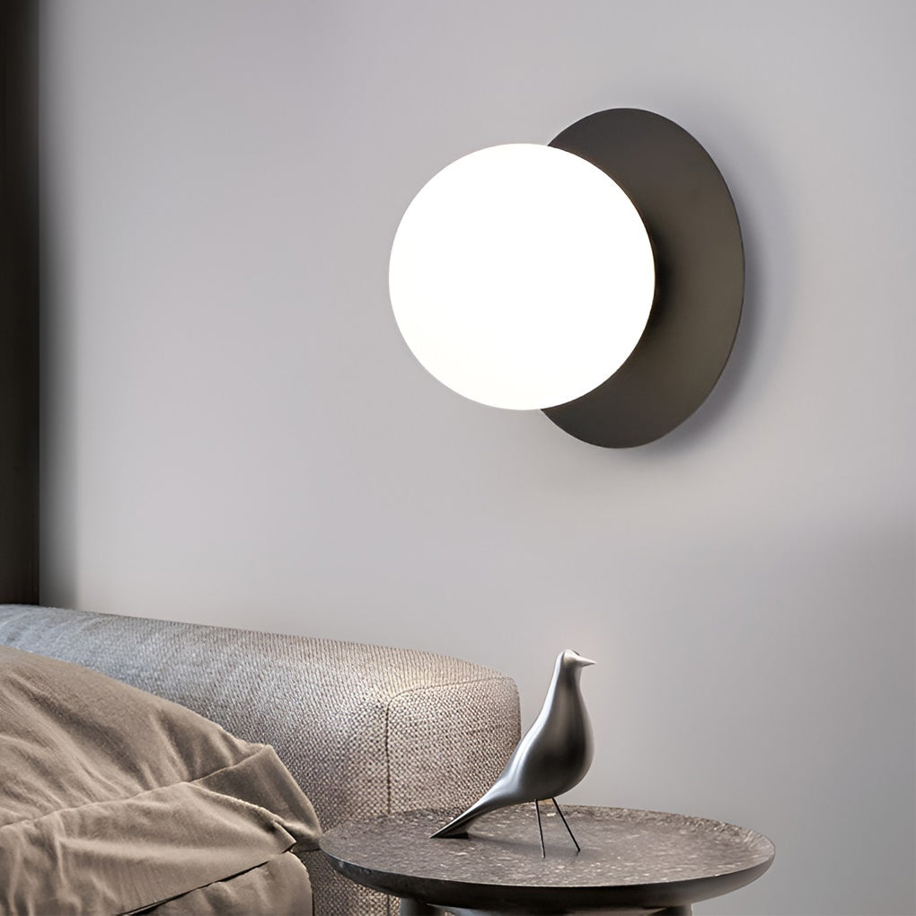 Glass Ball 12W Led Modern Wall Lamp