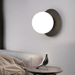 Glass Ball 12W Led Modern Wall Lamp