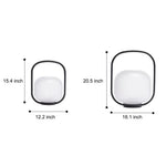Portable Solar Powered Outdoor Floor Lamp Ha092517