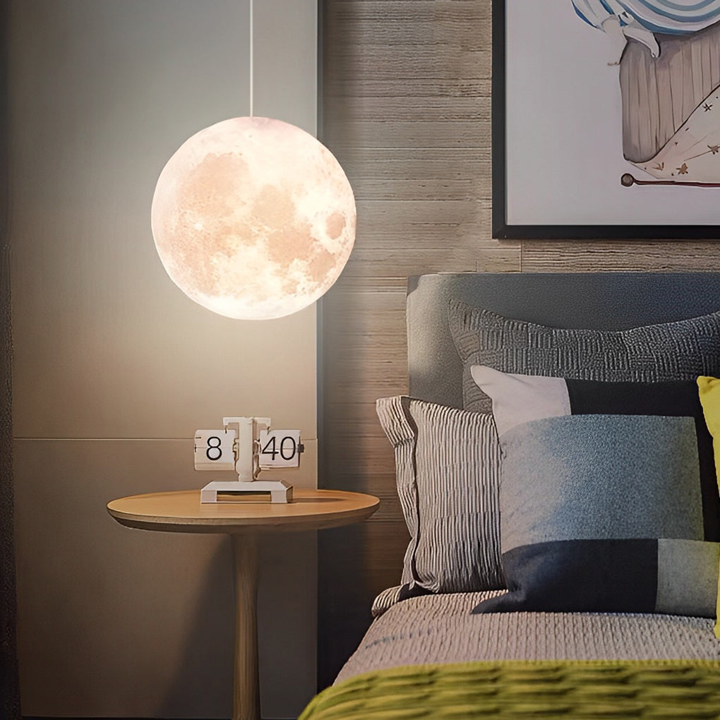 Moon White Pendant Lamp Ha076610
