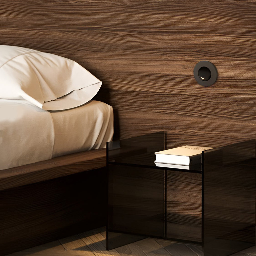Round Square Adjustable Led Recessed Nordic Wall Lamp