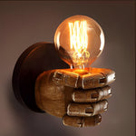 Hand Fist Shaped Wall Lamp Li002382