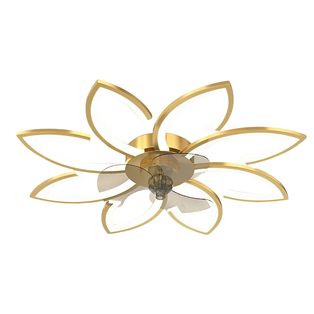 Flower Led Modern Ceiling Fan Li002102