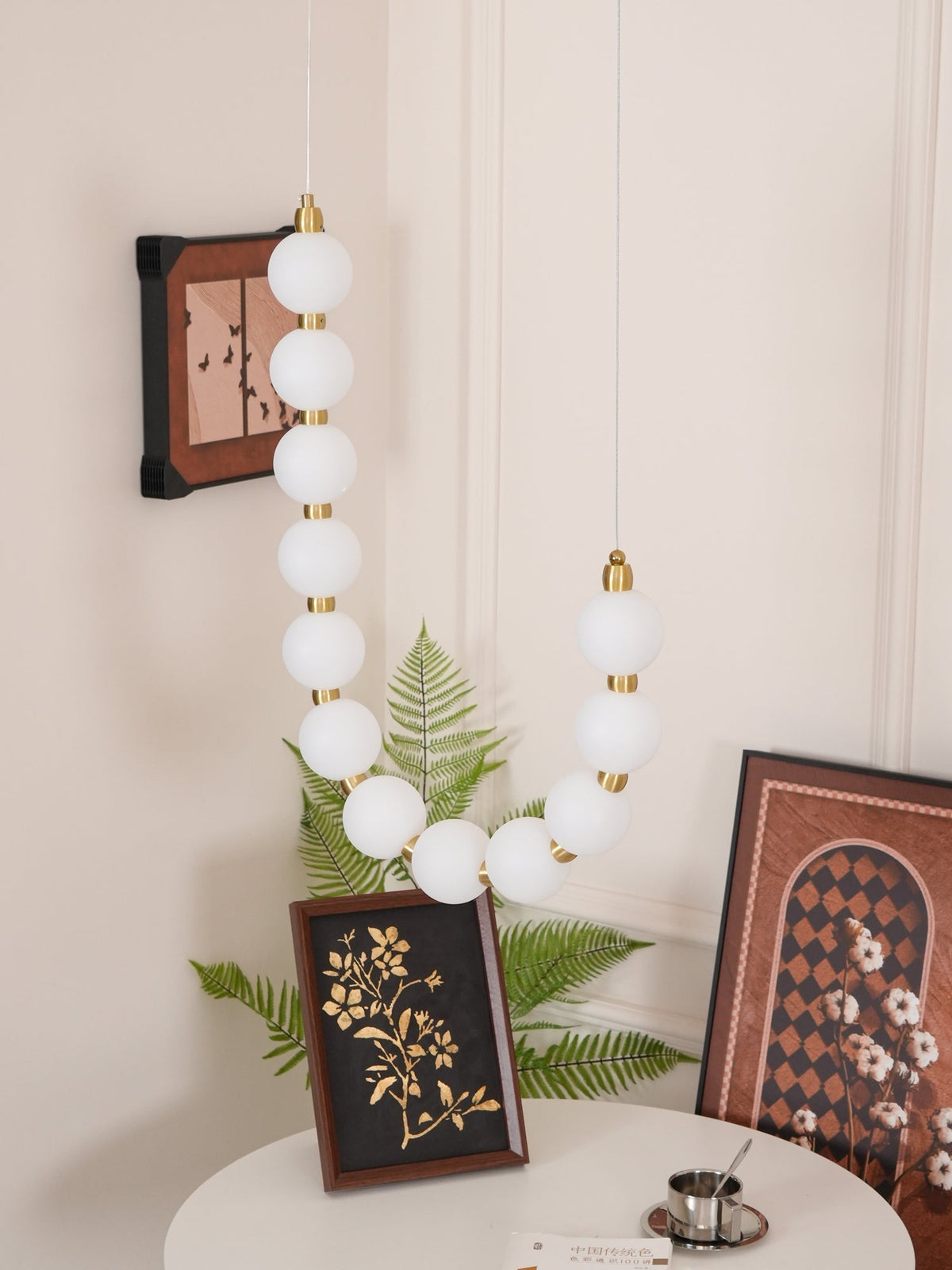 Pearl Necklace Chandelier