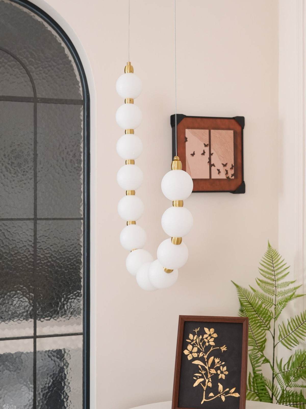 Pearl Necklace Chandelier