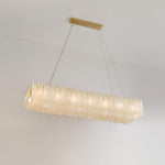 Alabaster Cascade Tiered Chandelier