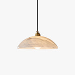 Alabaster Dome Pendant Lamp