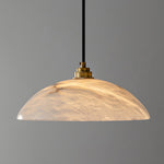 Alabaster Dome Pendant Lamp