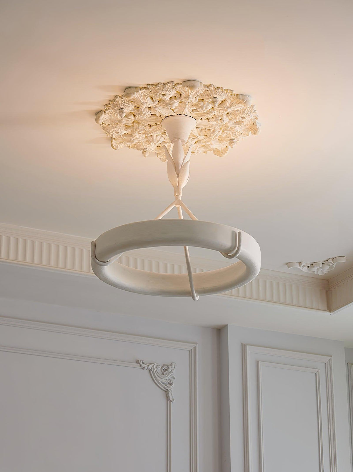 Alta Plaster Chandelier