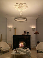 Alta Plaster Chandelier