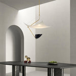 Angelo Lelii Style Brass Pendant Light - Luxury Mid-Century Modern Chandelier for Dining Room