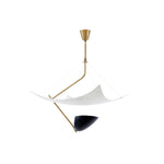 Angelo Lelii Style Brass Pendant Light - Luxury Mid-Century Modern Chandelier for Dining Room