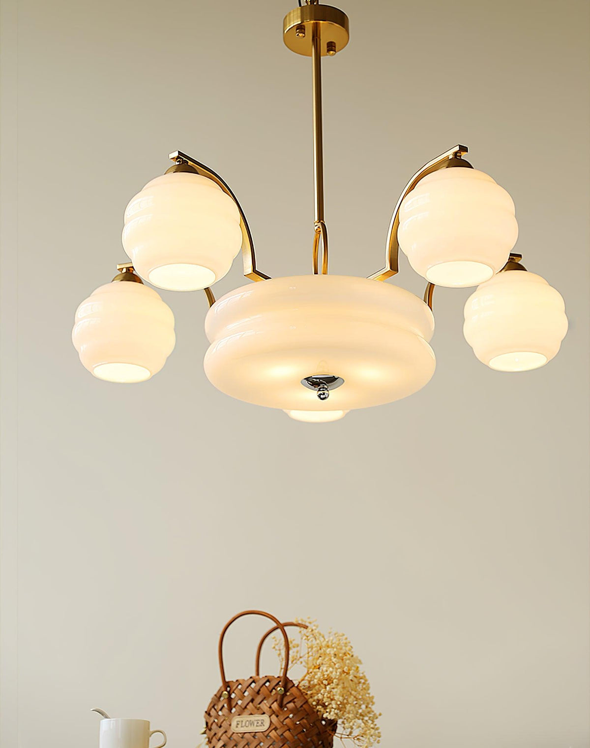 Art Deco Vintage Chandelier