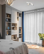 Modern LED Track Dual Head Downlight for Living Room & Bedroom