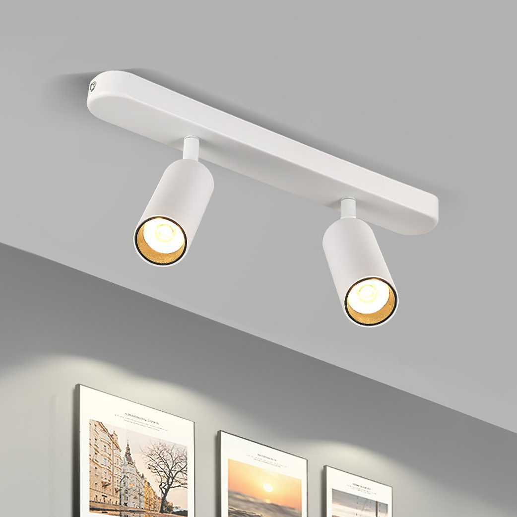 Modern LED Track Dual Head Downlight for Living Room & Bedroom