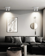Modern LED Track Dual Head Downlight for Living Room & Bedroom