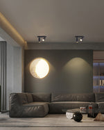 Modern LED Track Dual Head Downlight for Living Room & Bedroom