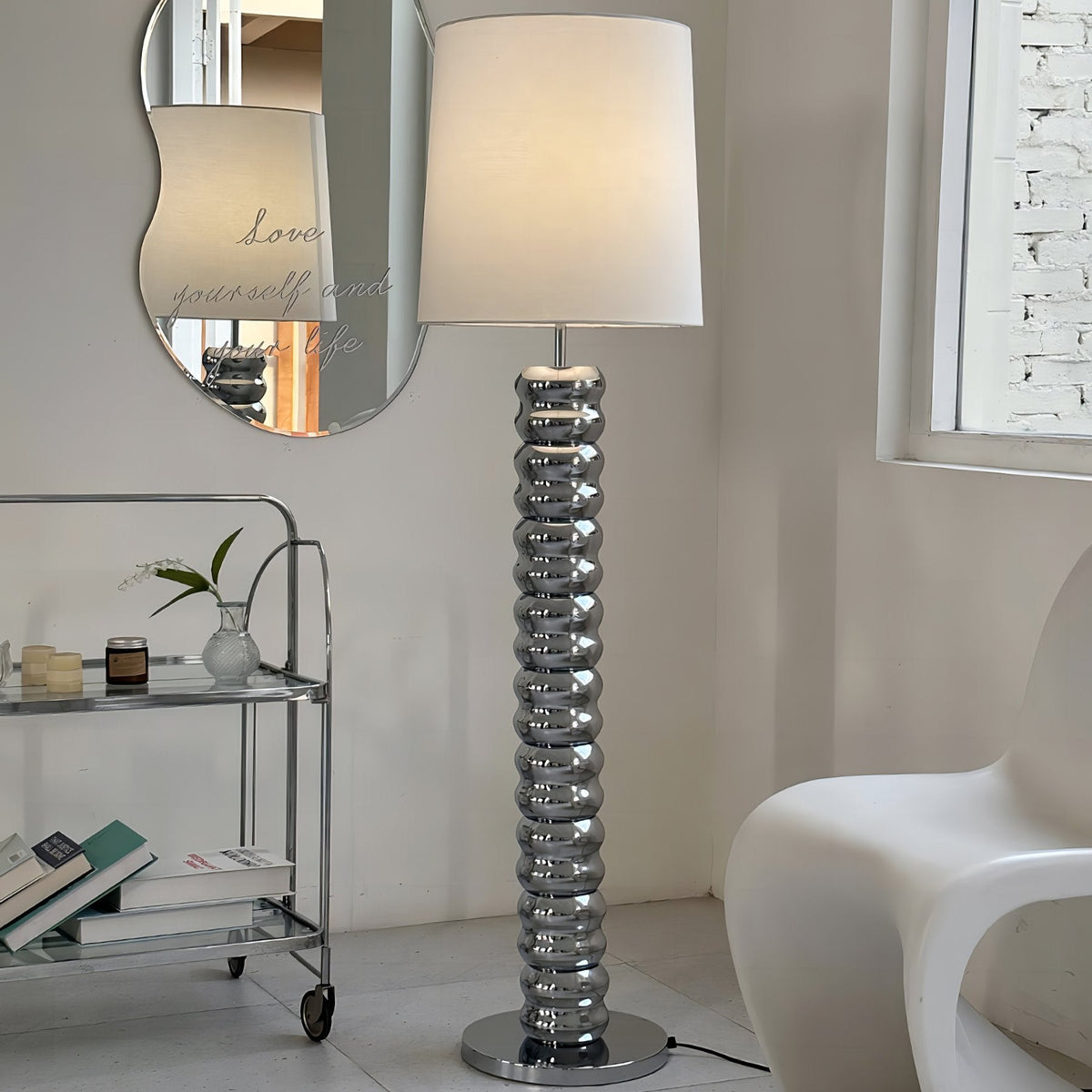 Barbell Floor Lamp