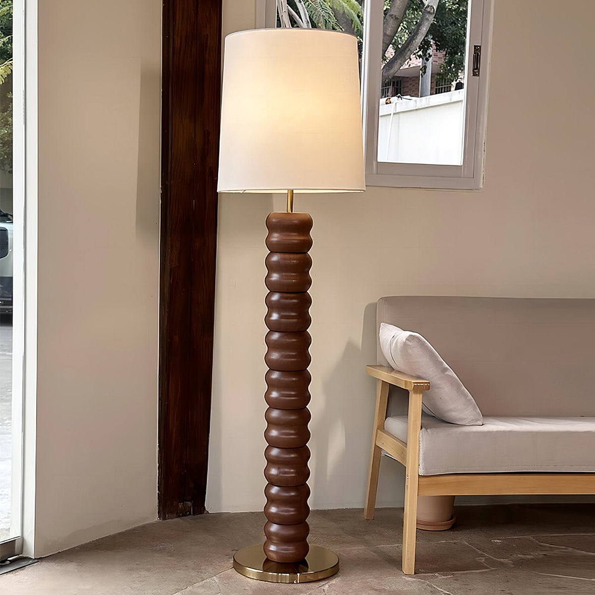 Barbell Floor Lamp