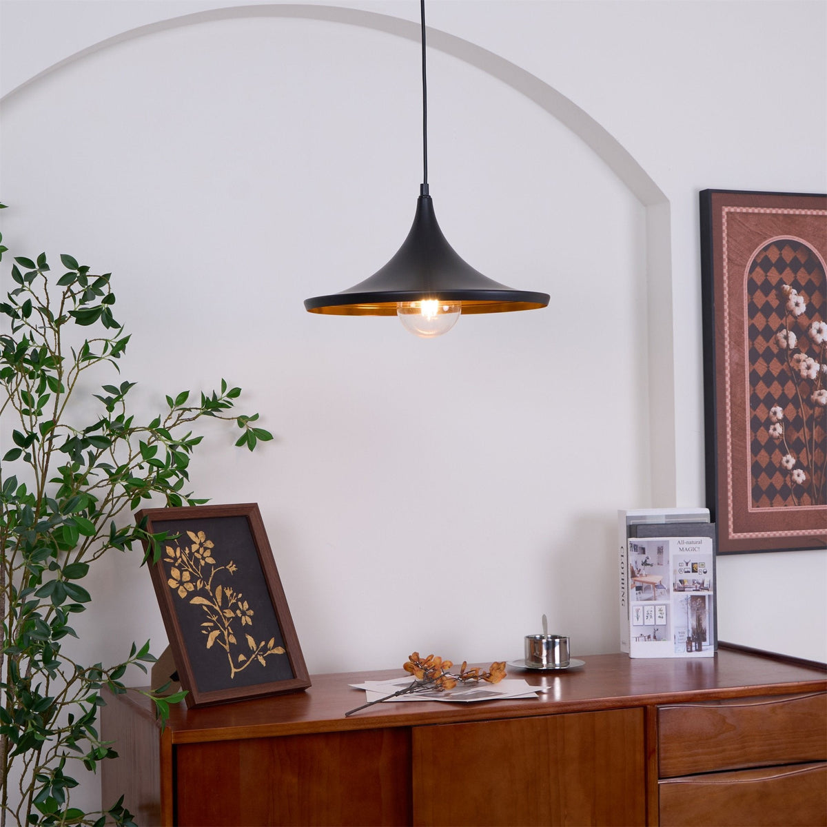 Modern Metal Pendant Light Luxury Dining Room Lighting Fixture