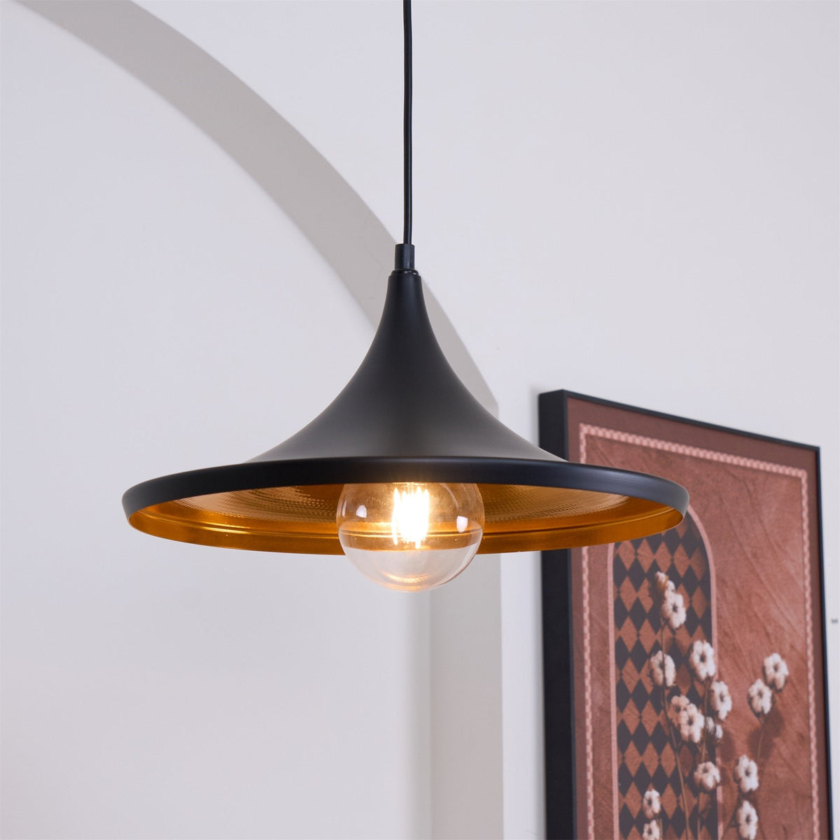Modern Metal Pendant Light Luxury Dining Room Lighting Fixture