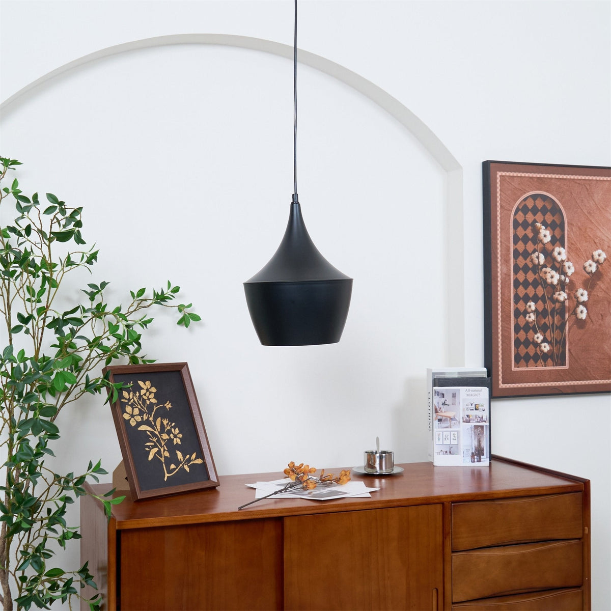 Modern Metal Pendant Light Luxury Dining Room Lighting Fixture