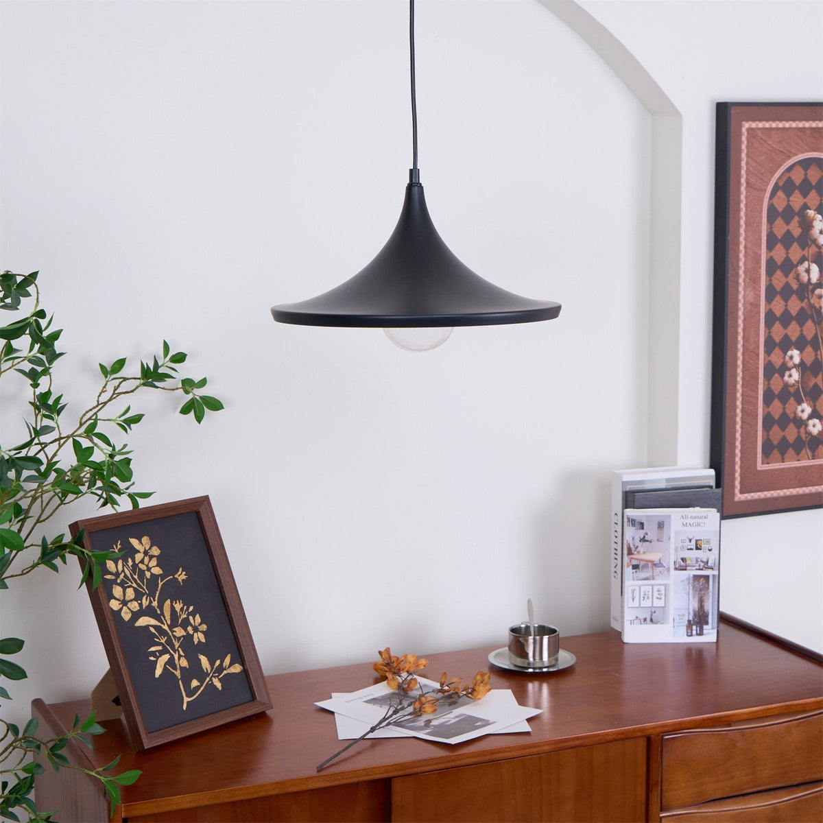 Modern Metal Pendant Light Luxury Dining Room Lighting Fixture