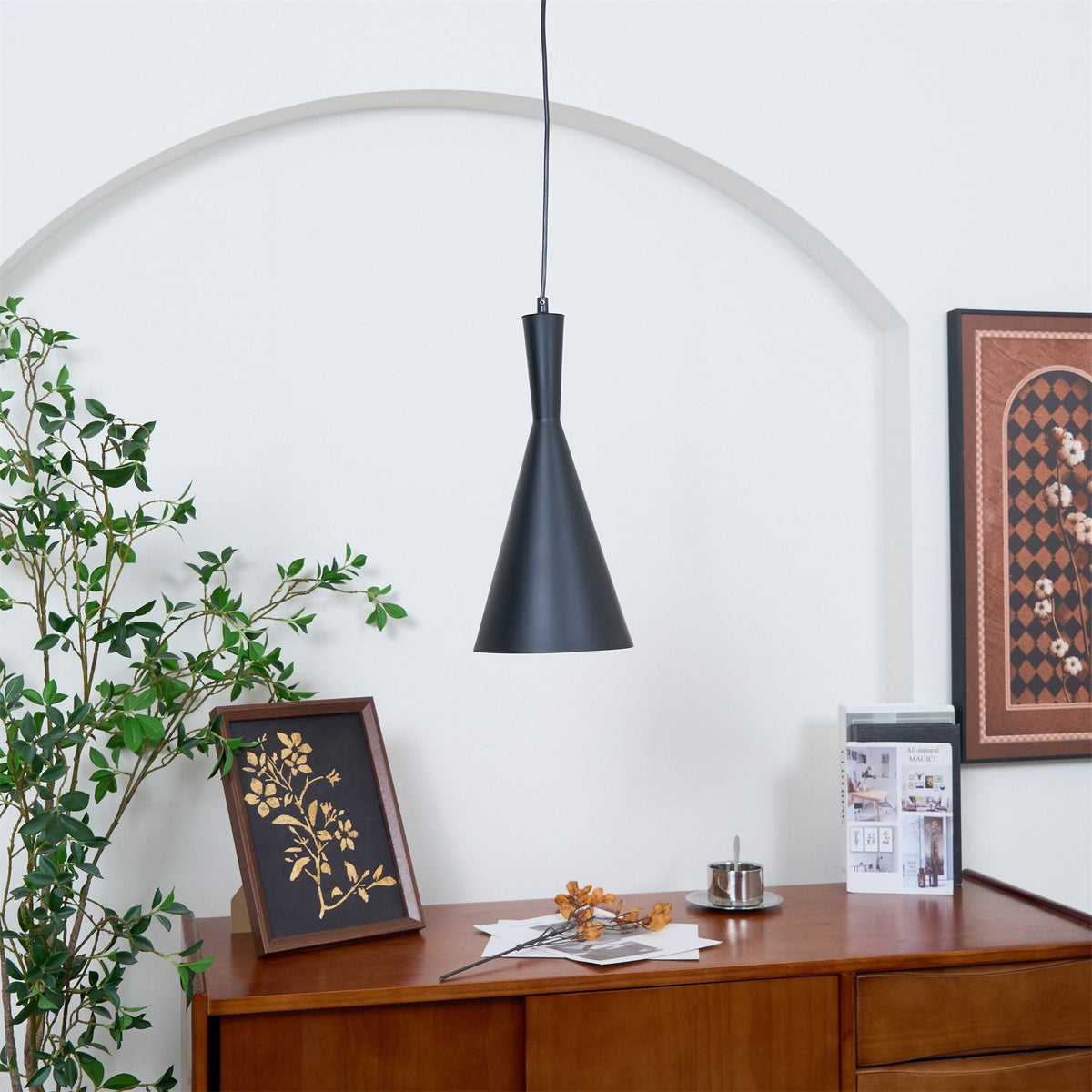 Modern Metal Pendant Light Luxury Dining Room Lighting Fixture