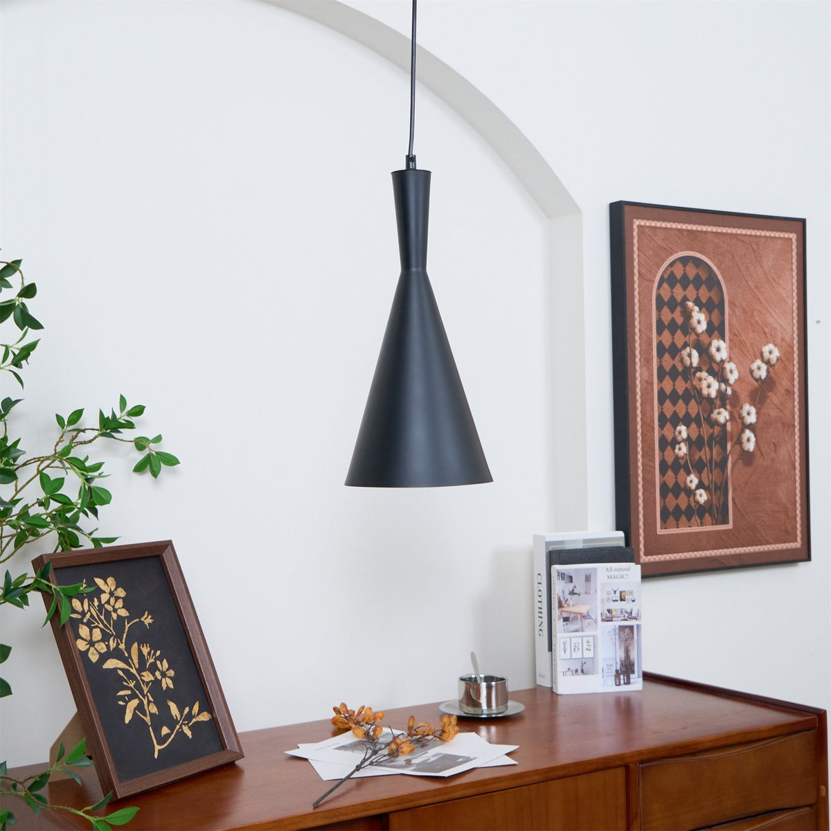 Modern Metal Pendant Light Luxury Dining Room Lighting Fixture