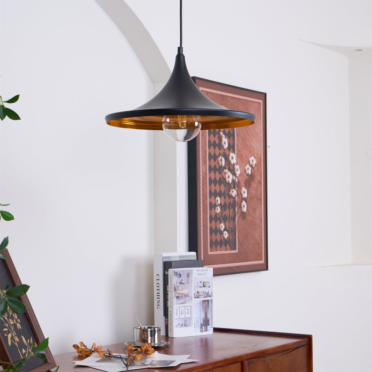 Modern Metal Pendant Light Luxury Dining Room Lighting Fixture