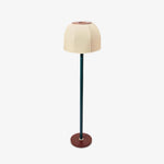 Big Bell Floor Lamp – Modern Luxury Fabric Lampshade, 1980s Style, Living Room & Bedroom