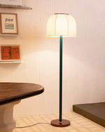 Big Bell Floor Lamp – Modern Luxury Fabric Lampshade, 1980s Style, Living Room & Bedroom