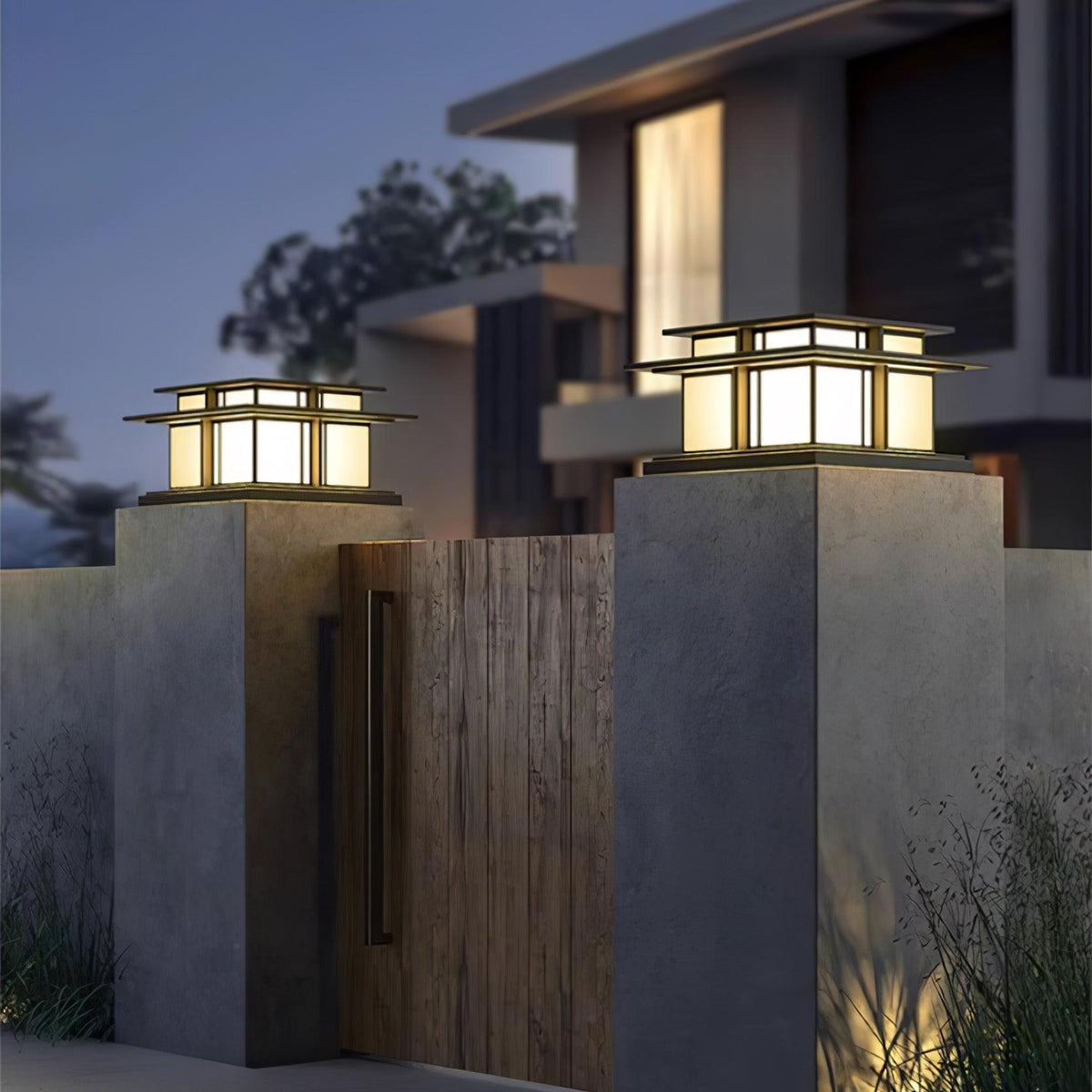 Boilyn Solar Outdoor Pillar Light