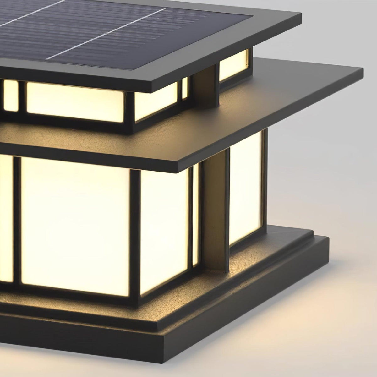 Boilyn Solar Outdoor Pillar Light